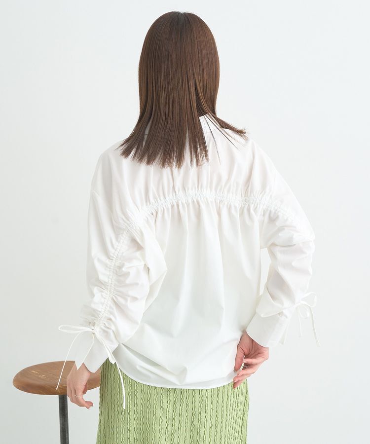 earth music&ecology「バックドロストオーバーシャツ」|シャツ・ブラウス|