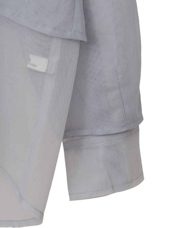 earth music&ecology「チュールレイヤードシャツ」|シャツ・ブラウス|