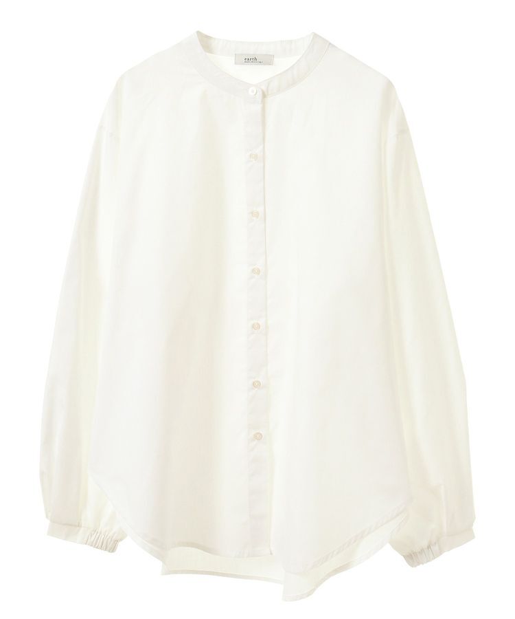 earth music&ecology「SET2点透かしニットビスチェ＋シャツ」|シャツ・ブラウス|
