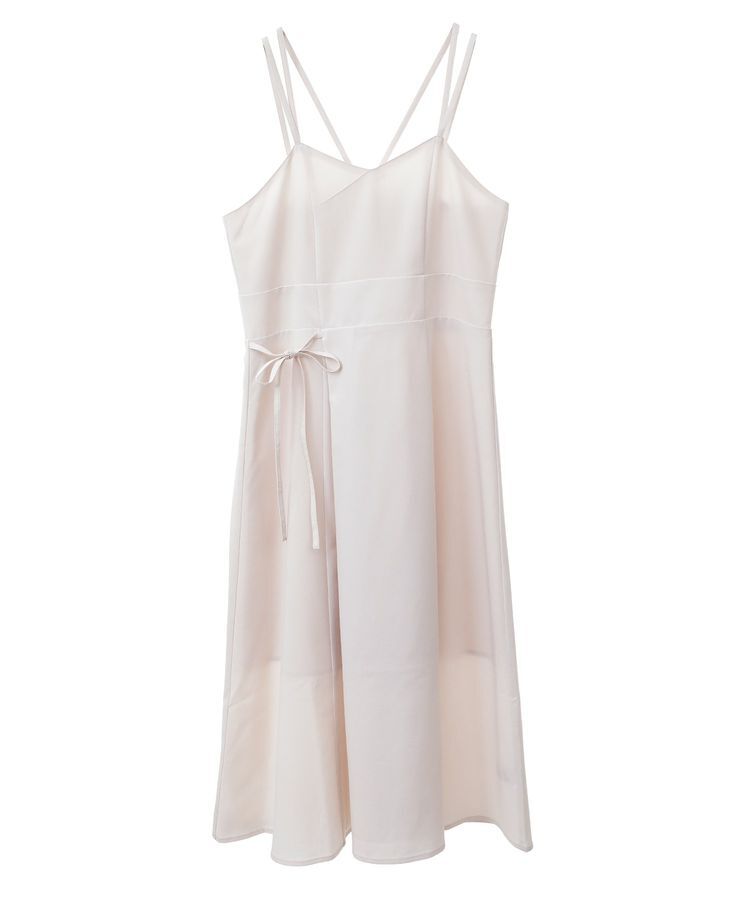 earth music&ecology「サイドリボンラップ風キャミワンピース」|ワンピース|