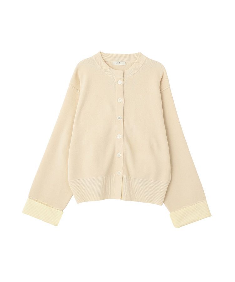 earth music&ecology「フェイクレイヤードカーディガン」|カーディガン|