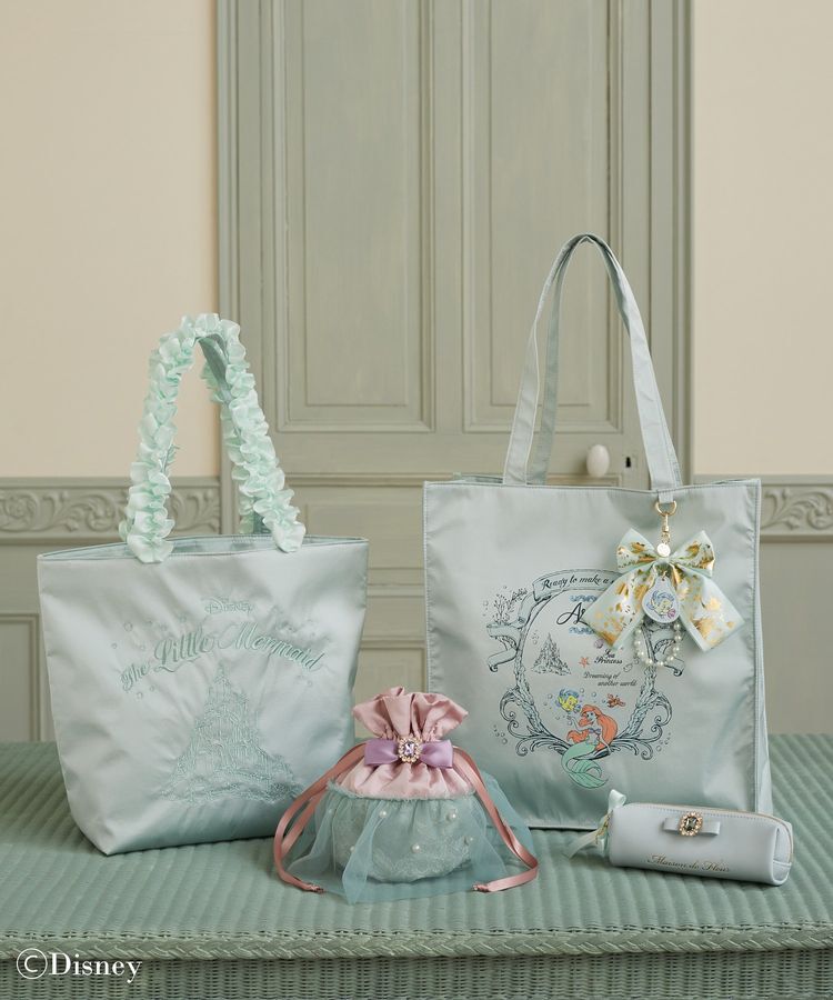 Maison de FLEUR「Ariel/フリルハンドルトート」|トートバッグ|