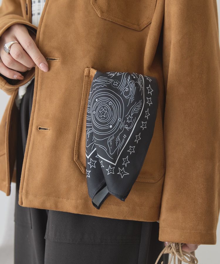 AMERICAN HOLIC「シルキーバンダナ柄スカーフ」|バンダナ・スカーフ|