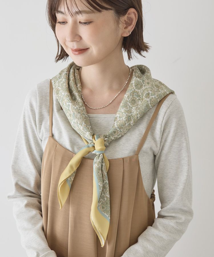 AMERICAN HOLIC「大判ペイズリースカーフ」|バンダナ・スカーフ|