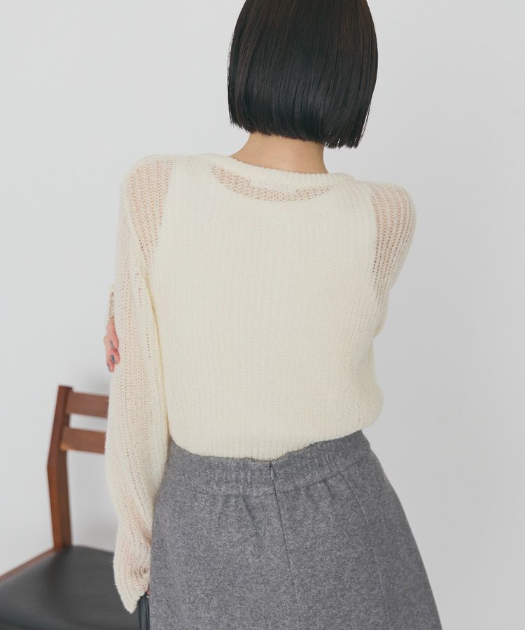 AMERICAN HOLIC「甘編みキャミカーディガンセット」|カーディガン|