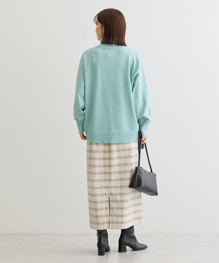 Green Parks「・ELENCARE DUE チェックナロースカート」|タイト|