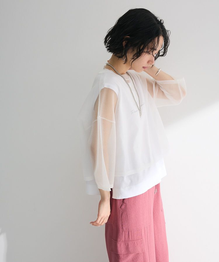 Green Parks「・ELENCARE DUE ラメシアーニットプルオーバー」|ニット・セーター|