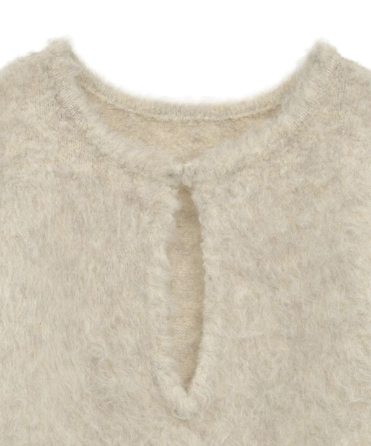 AnriettMusee「前後2wayキーネックシャギーニット」|ニット・セーター|