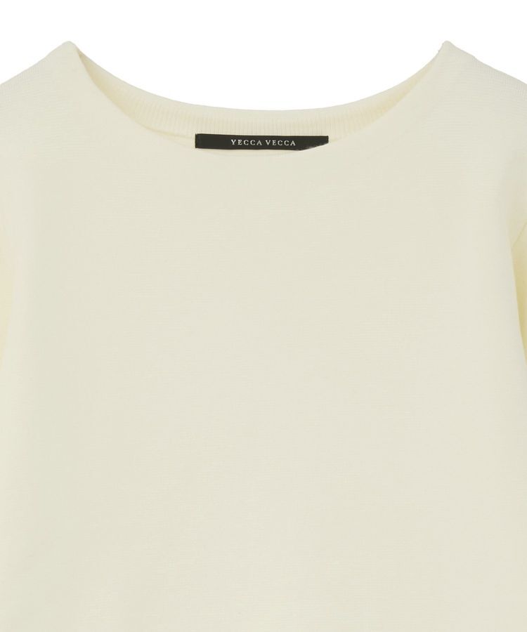 YECCA VECCA「レースヘムニット」|ニット・セーター|