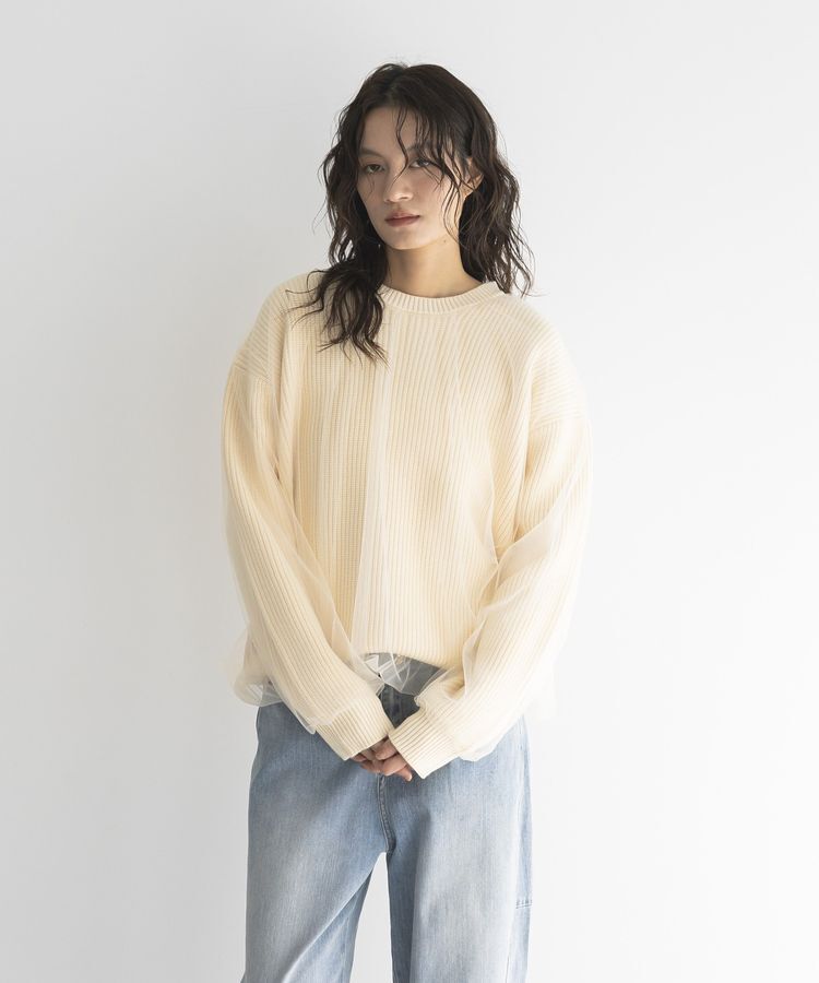 GARAGE OF GOOD CLOTHING「【TORRAZZO DONNA】シアチュール＋ニットトップス」|ニット・セーター|