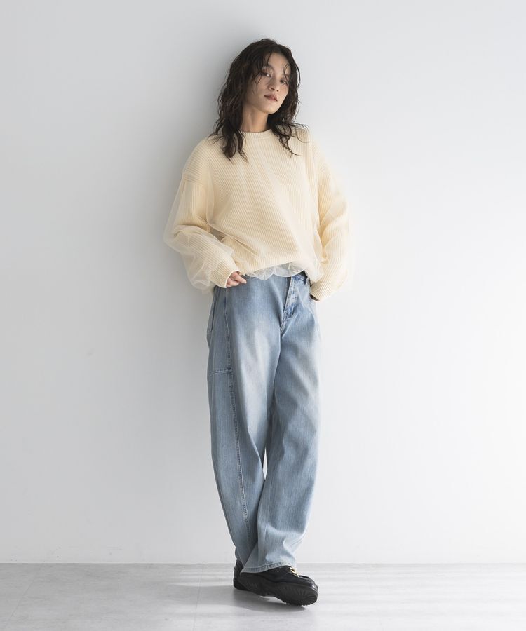 GARAGE OF GOOD CLOTHING「【TORRAZZO DONNA】シアチュール＋ニットトップス」|ニット・セーター|