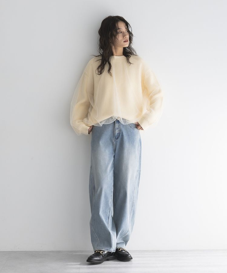 GARAGE OF GOOD CLOTHING「【TORRAZZO DONNA】シアチュール＋ニットトップス」|ニット・セーター|