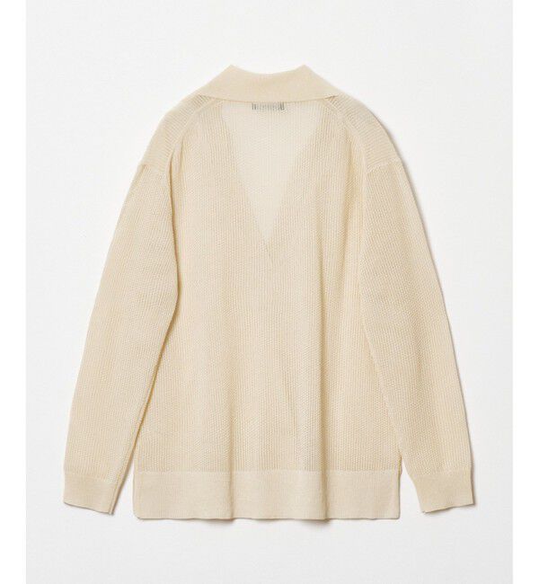 allureville「シアーカノコスキッパーネック プルオーバー」|ニット・セーター|