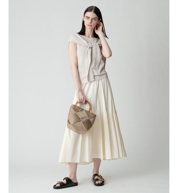 allureville「ディープV ネックレイヤードプルオーバー」|ニット・セーター|