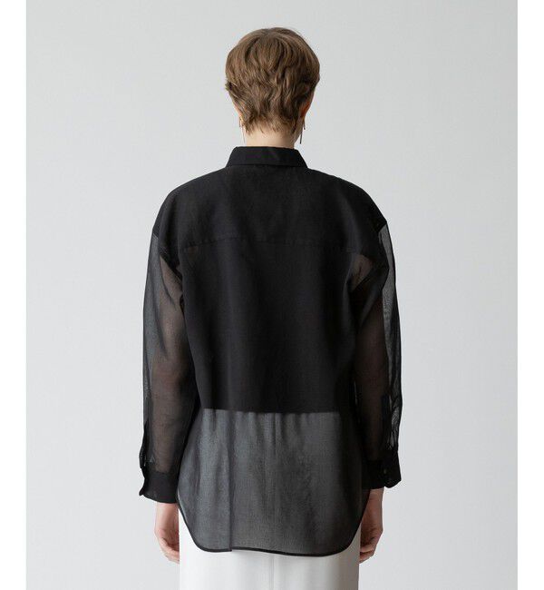 allureville「◇ オーガンジーシアーシャツ 」|シャツ・ブラウス|