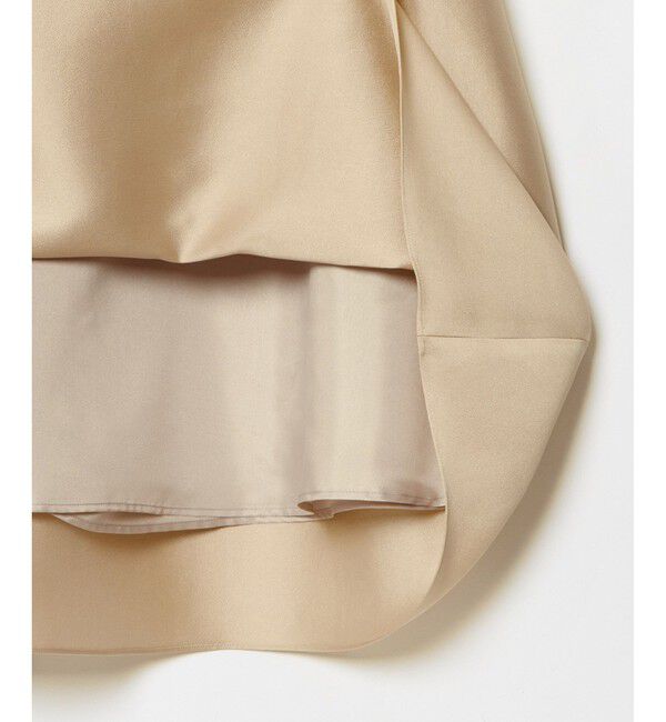 LOULOU WILLOUGHBY「【LOULOU WILLOUGHBY】シルキーダブルクロススカート」|スカート|