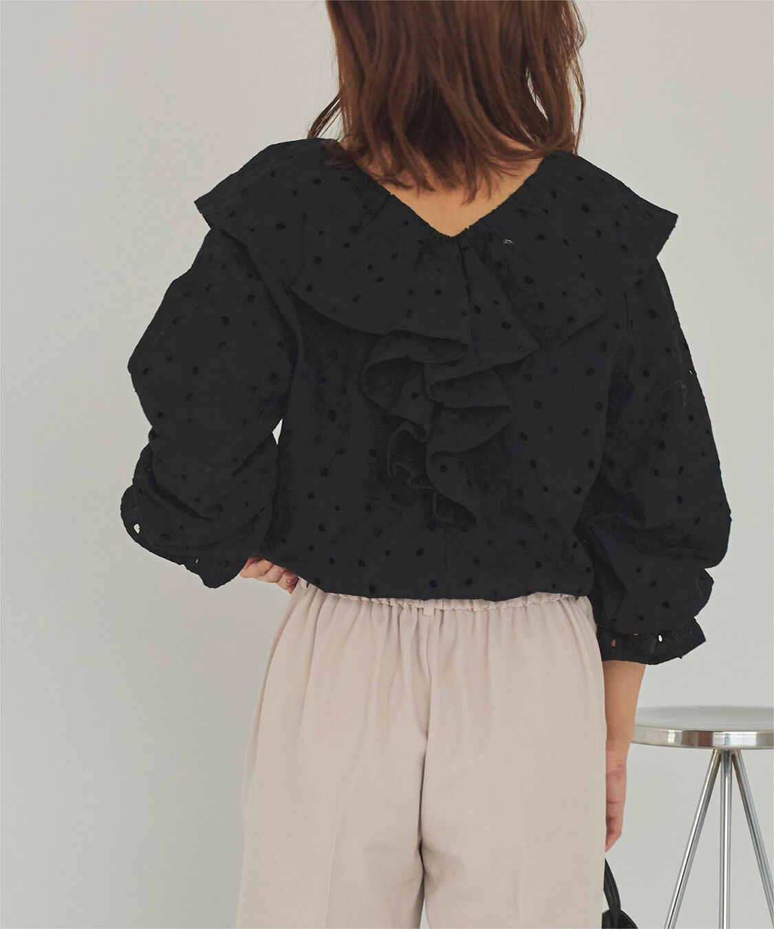 titivate「コットンレースフリルブラウス」|シャツ・ブラウス|