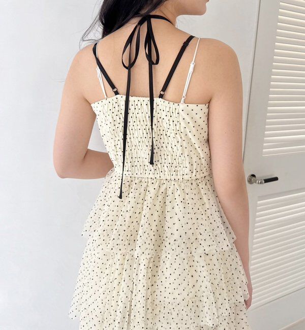  「【WEB限定リバイバル】ティアードチュールワンピース」|ワンピース|