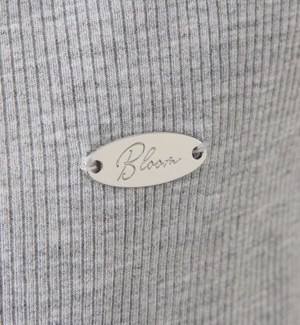  「プレート付きフロントギャザートップ」|プルオーバー|