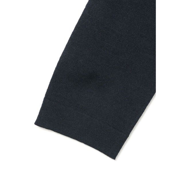 mizuiro ind「mizuiro ind シアーヨークプルオーバー」|ニット・セーター|