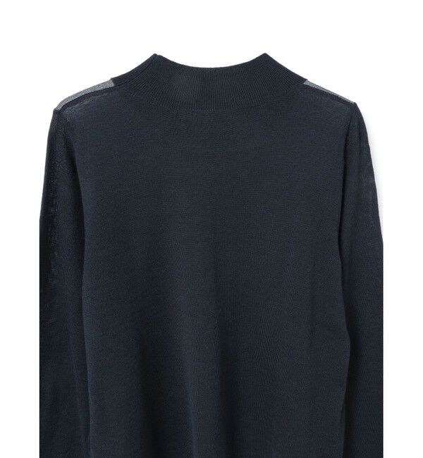 mizuiro ind「mizuiro ind シアーヨークプルオーバー」|ニット・セーター|