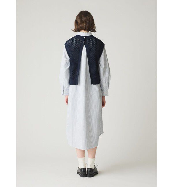 MidiUmi「MidiUmi メッシュニットベスト」|ベスト・ジレ|