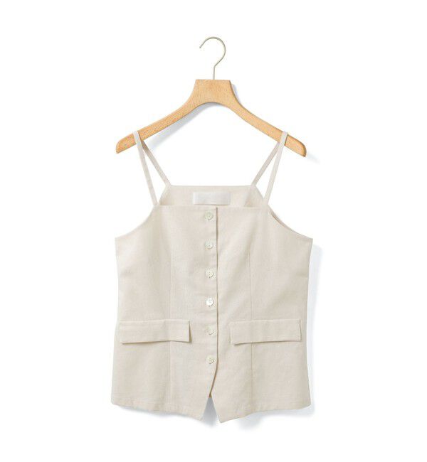 MARMARMAR「MARMARMAR リネン混ビスチェ風ベスト」|ベスト・ジレ|