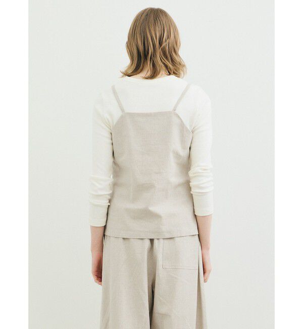 MARMARMAR「MARMARMAR リネン混ビスチェ風ベスト」|ベスト・ジレ|