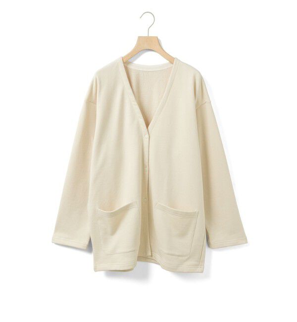 MidiUmi「MidiUmi HOMEスウェットワイドカーディガン」|カーディガン|