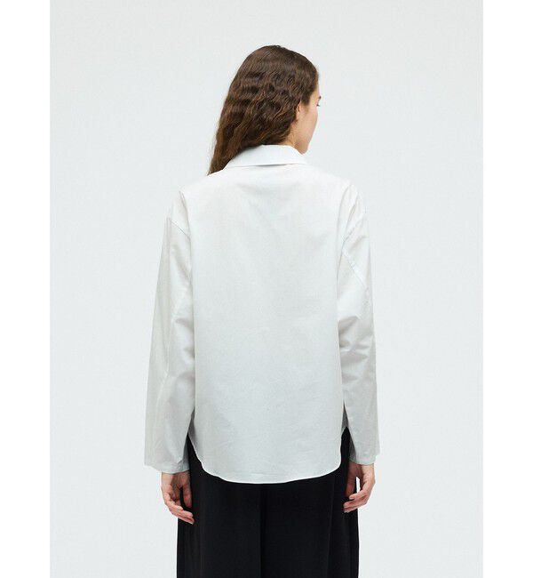 mizuiro ind「mizuiro ind ジップシャツ」|シャツ・ブラウス|