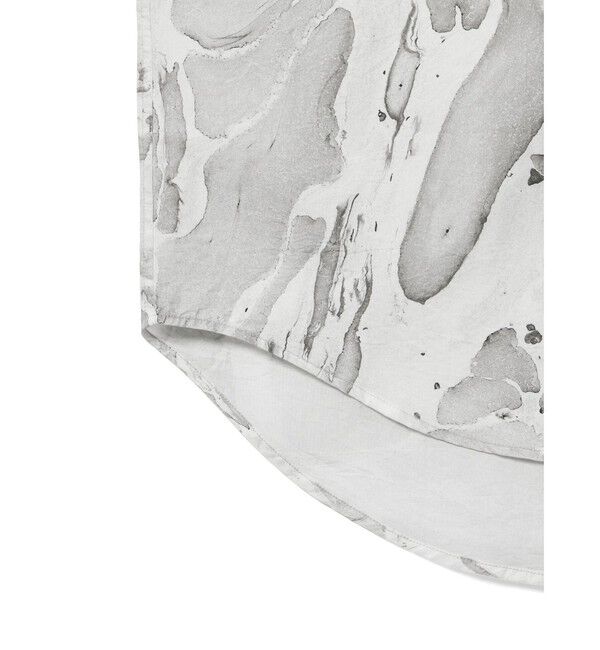 mizuiro ind「mizuiro ind マーブルプリントチュニックワンピース」|ワンピース|