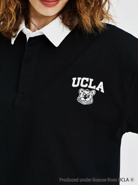 Lugnoncure「【UCLA】刺繍入り半袖ラガーシャツ」|Tシャツ・カットソー|