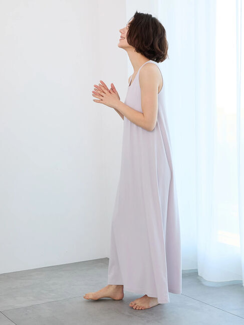 Te chichi「ワンポイント刺繍ロングワンピース」|ワンピース|