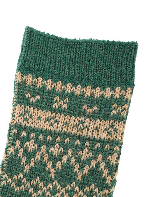 Samansa Mos2「ジャガードソックス」|ソックス|