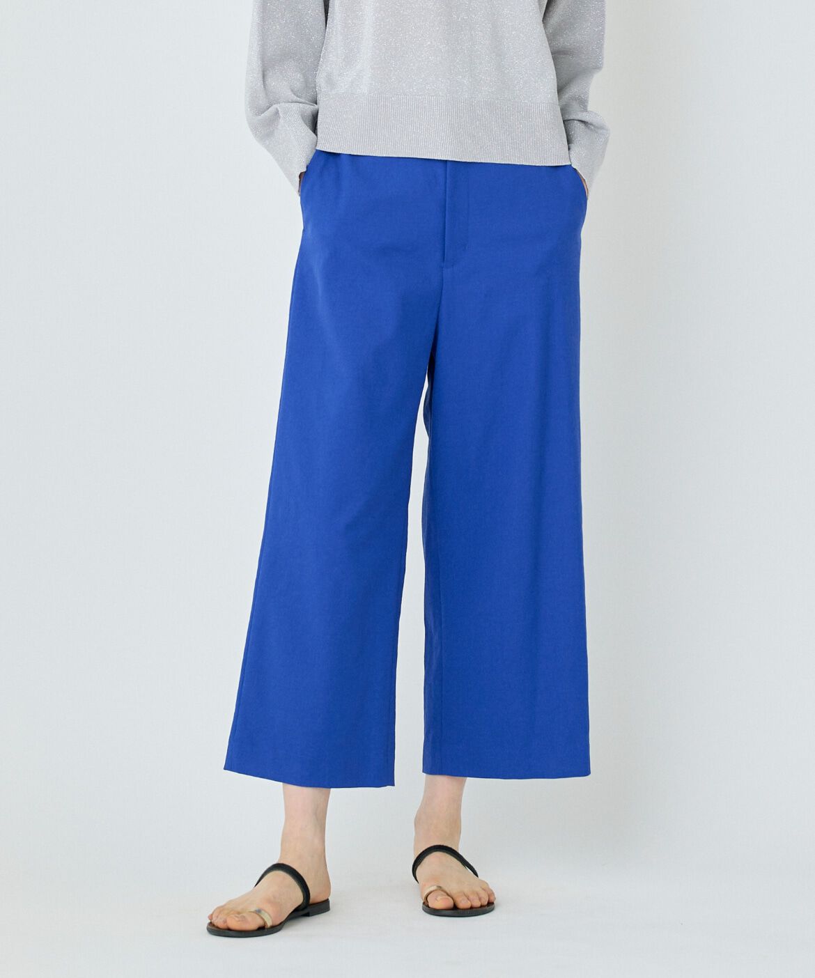 7-IDconcept.「ワイドクロップトパンツ」|その他|