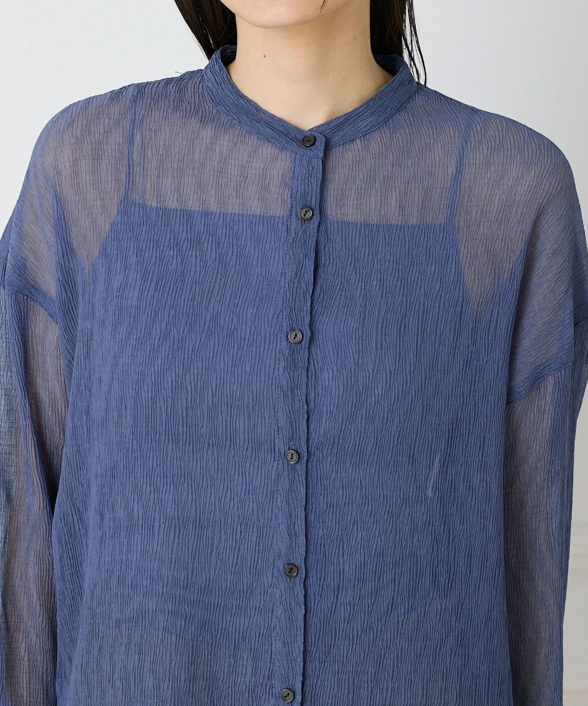 DAY by DAY it&rsquo;s international「シアー楊柳オーバーサイズシャツ」|シャツ・ブラウス|