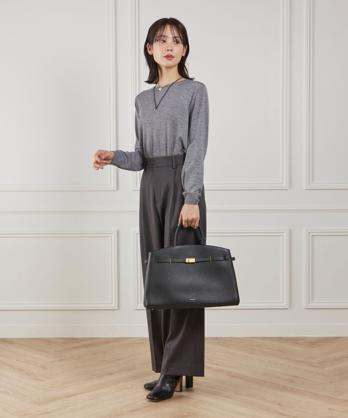 INED「The Hudson ハンドバッグ《DEMELLIER》」|ハンドバッグ|