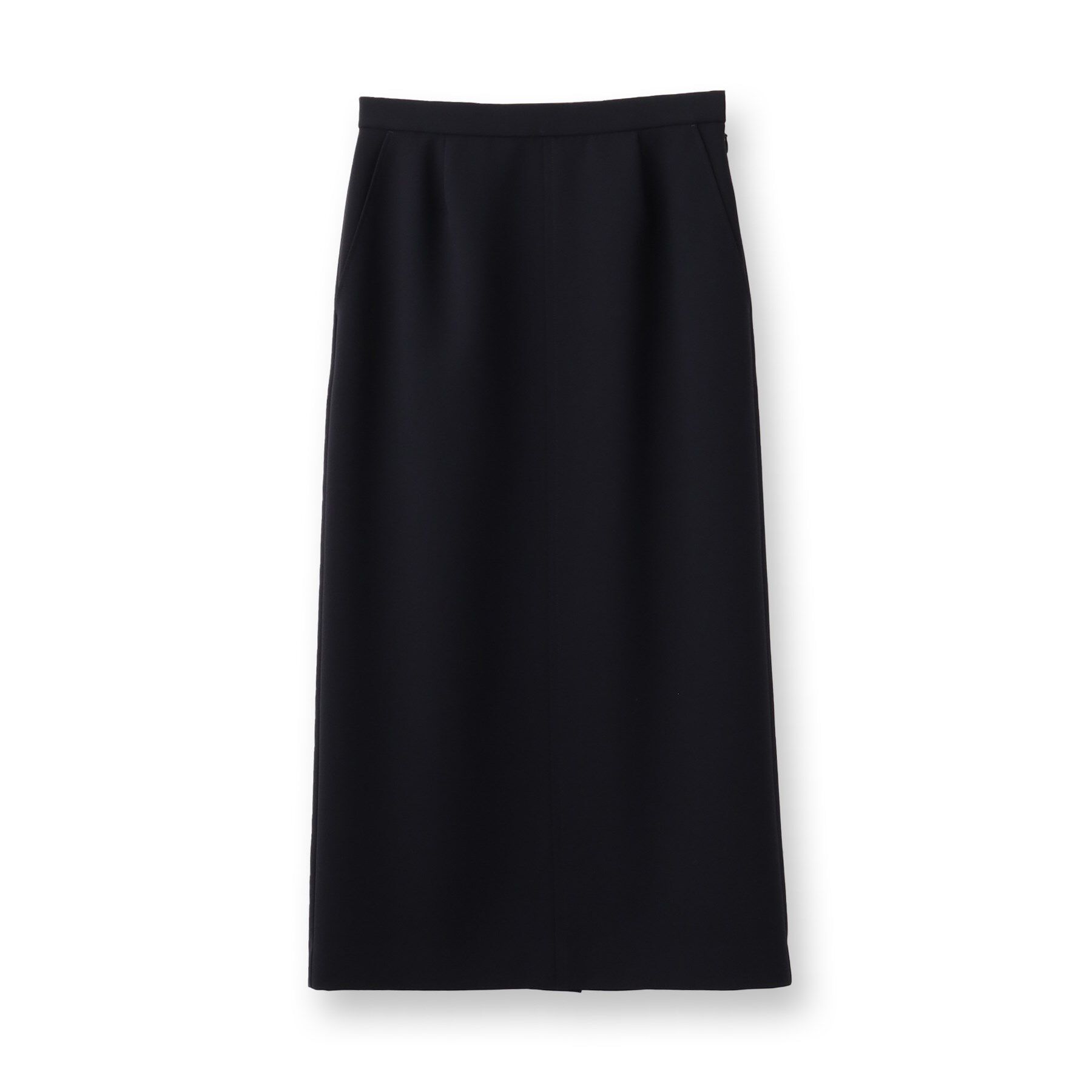 UNTITLED「【後ろウエストゴム/洗える】ストレッチ ナロースカート」|スカート|