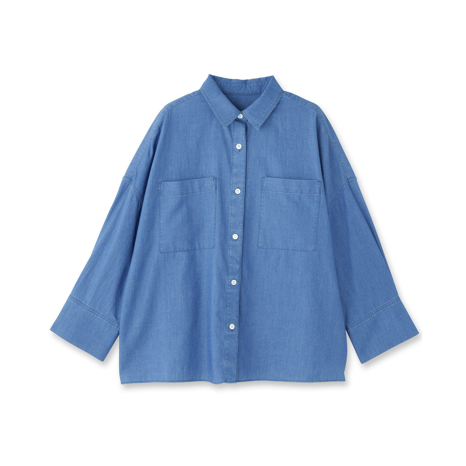 UNTITLED「エアリーデニムシャツ」|シャツ・ブラウス|