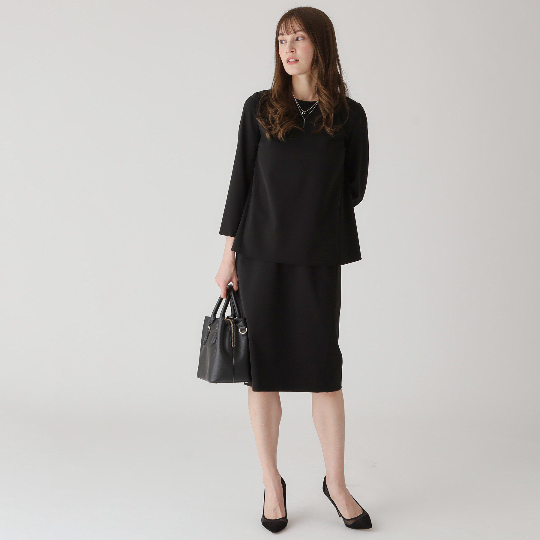 COUP DE CHANCE「【洗える／撥水加工】Aラインブラウス」|シャツ・ブラウス|