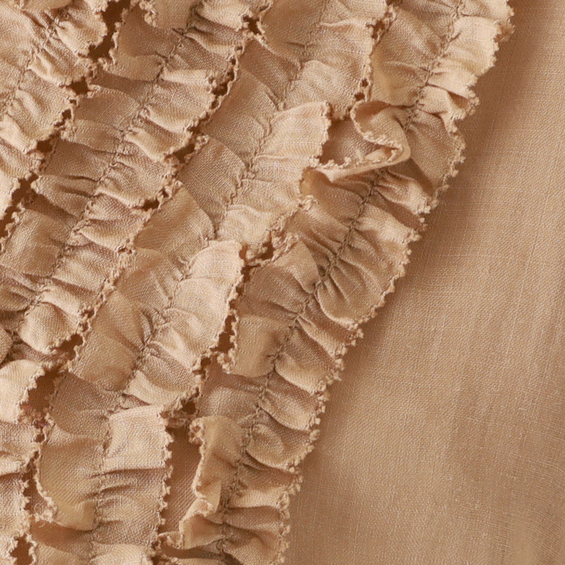 COUP DE CHANCE「【ラミー100％／洗える】夏におすすめ！華やかフリルデザインブラウス」|シャツ・ブラウス|