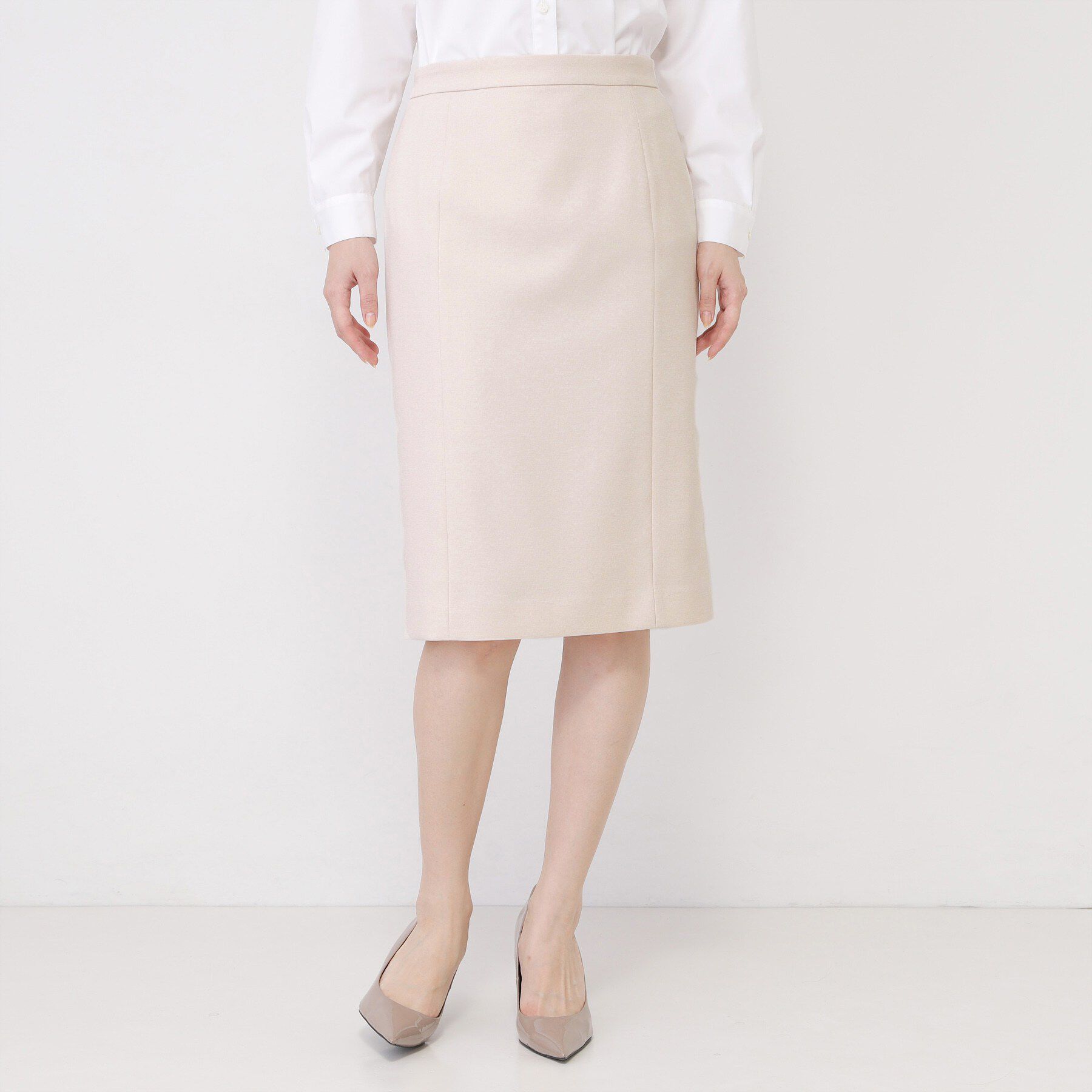 COUP DE CHANCE「【手洗い可／日本製／スーツ可】タイトシルエットスカート」|スカート|