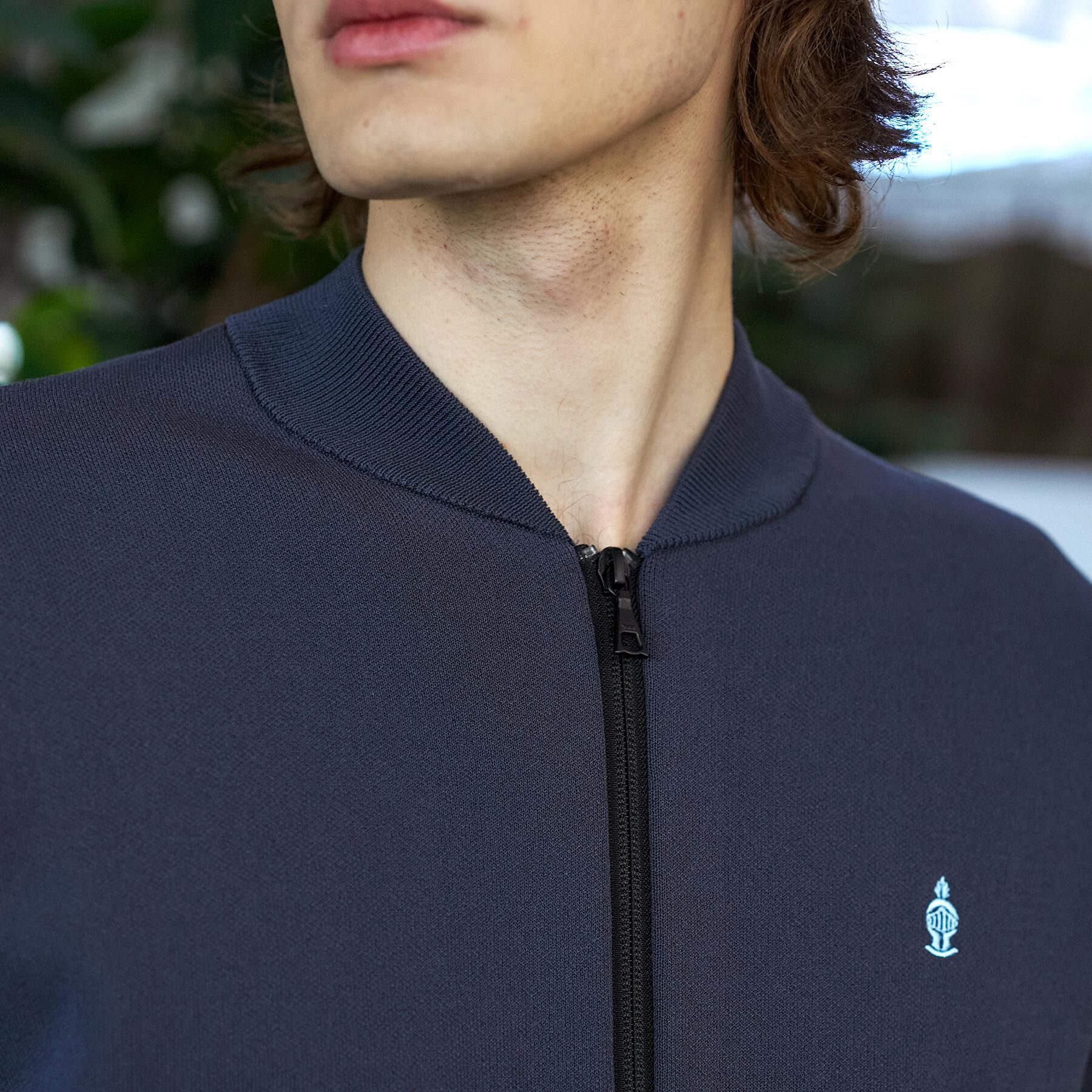 DRESSTERIOR「スプリング ニットブルゾン」|ブルゾン・スタジャン|