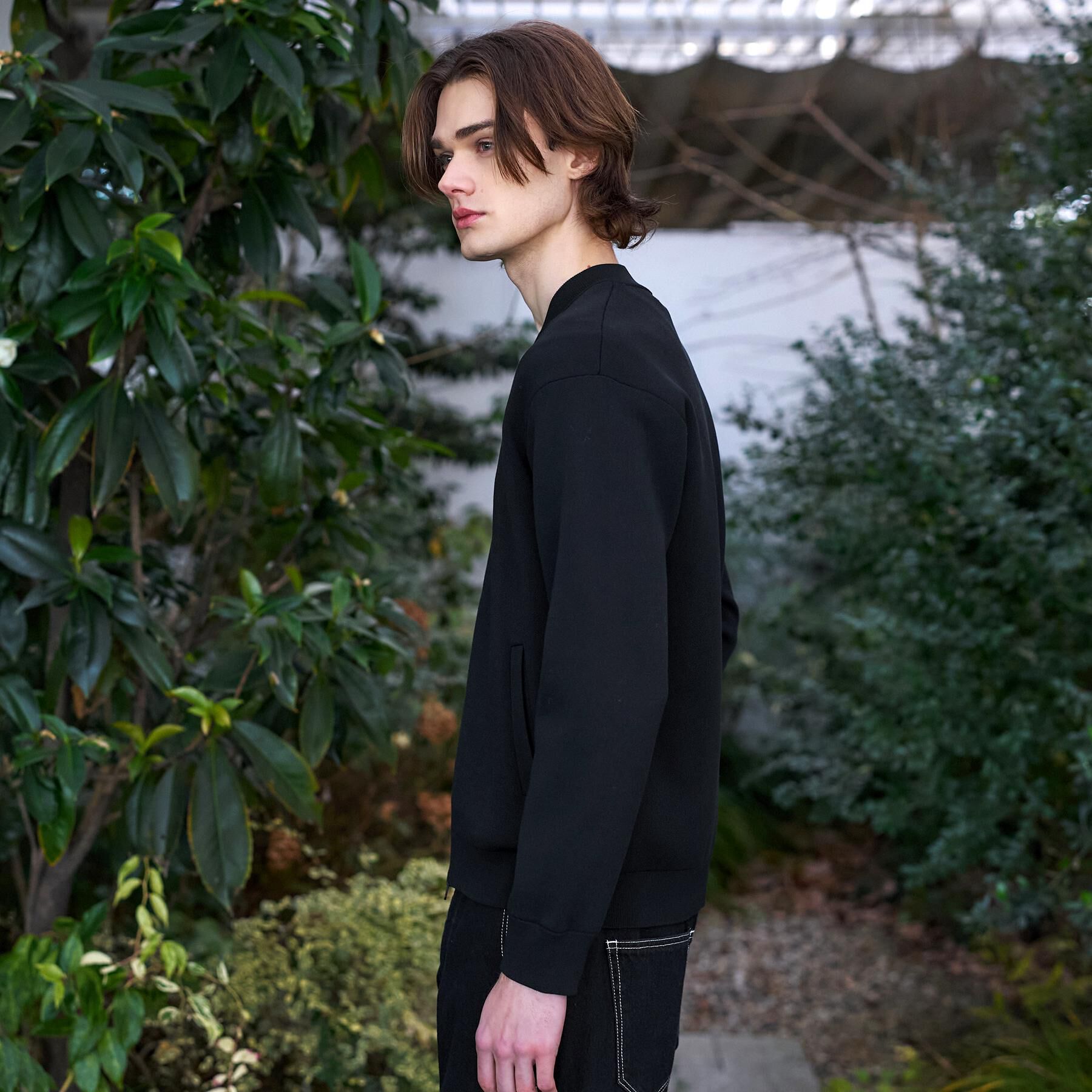 DRESSTERIOR「スプリング ニットブルゾン」|ブルゾン・スタジャン|