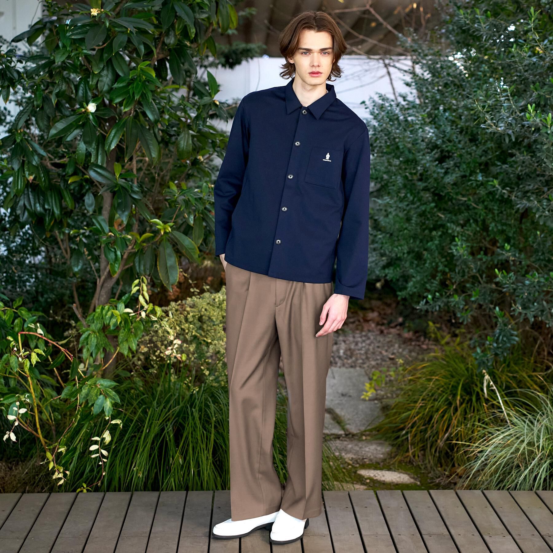 DRESSTERIOR「【家庭洗濯可】ウォッシャブル サイドゴア ワンタックワイドパンツ」|その他|