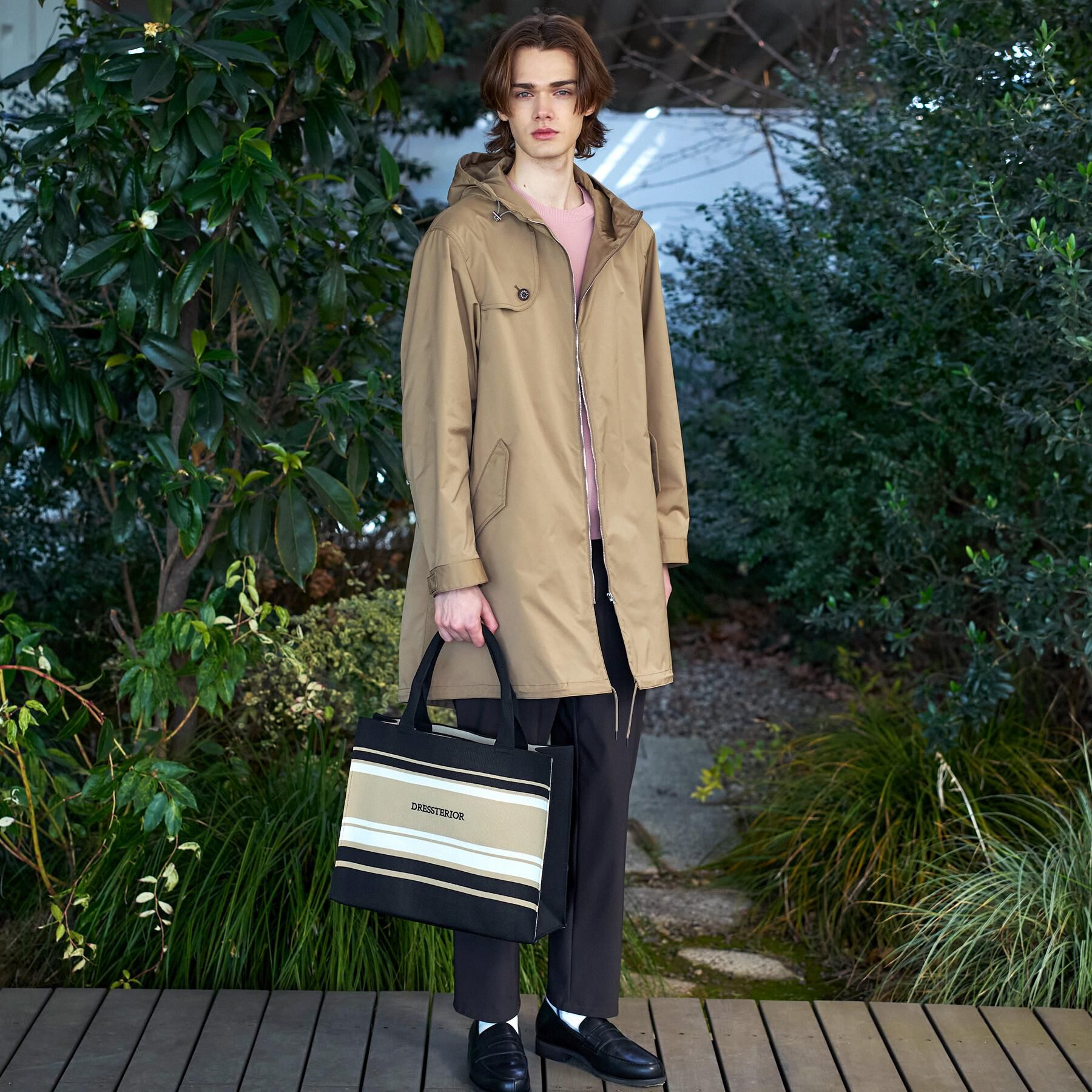 DRESSTERIOR「【撥水素材】レインプルーフ フーデッドコート」|その他|