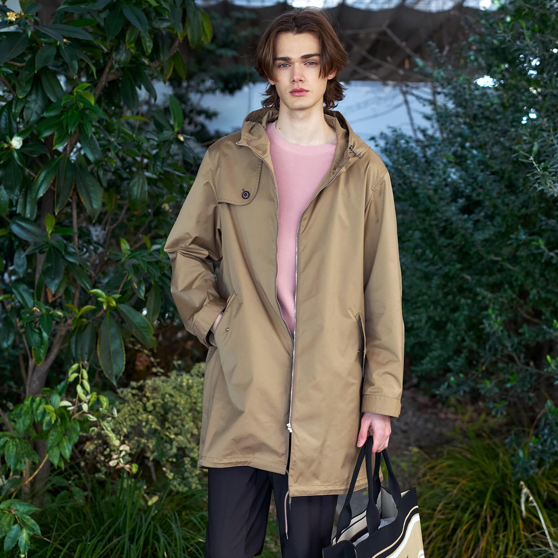 DRESSTERIOR「【撥水素材】レインプルーフ フーデッドコート」|その他|