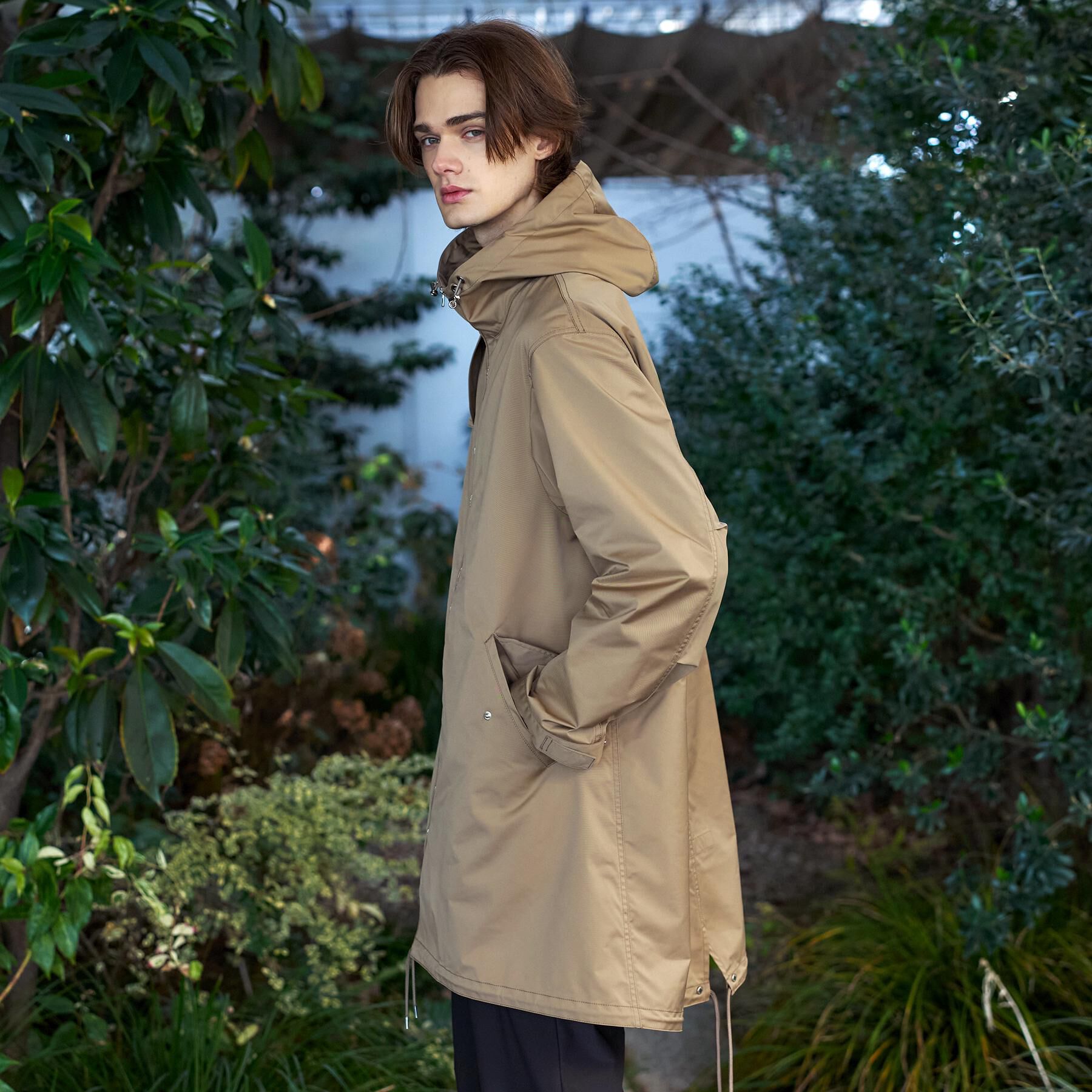 DRESSTERIOR「【撥水素材】レインプルーフ フーデッドコート」|その他|