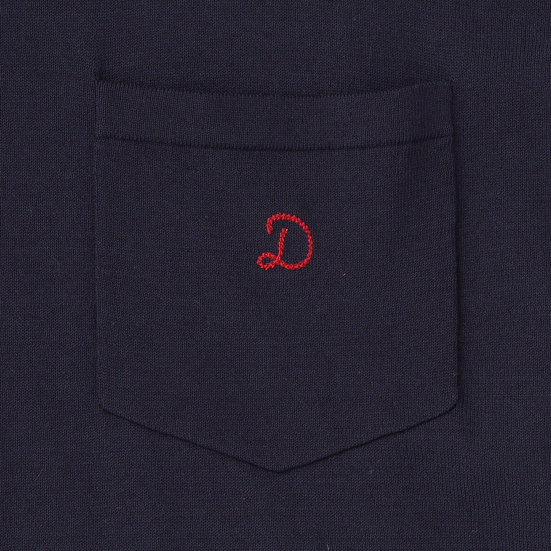 DRESSTERIOR「コットンシルク クルーニット」|ニット・セーター|