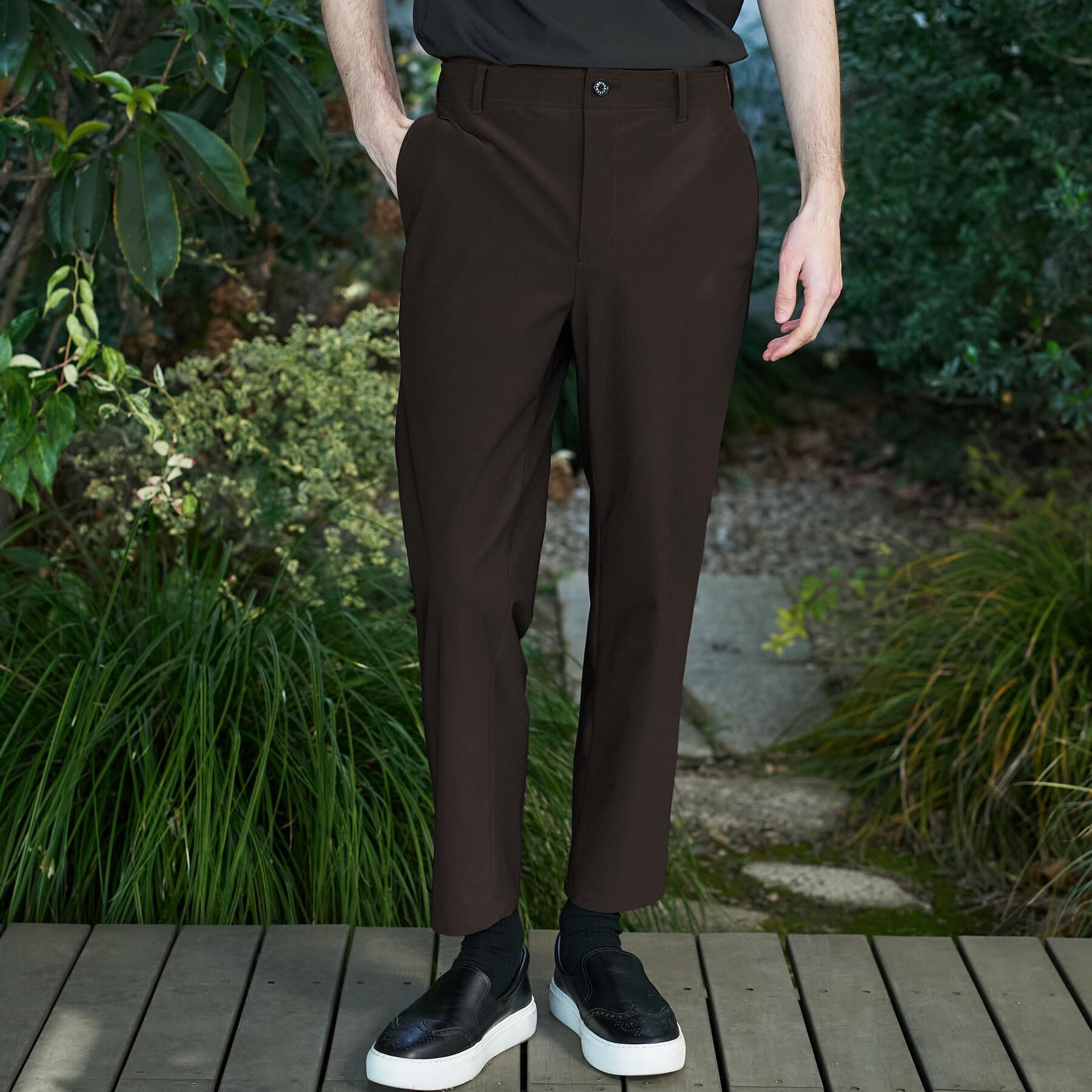 DRESSTERIOR「【セットアップ可／UVカット】AIRTOOL クールストレッチパンツ」|その他|ブラウン(043)